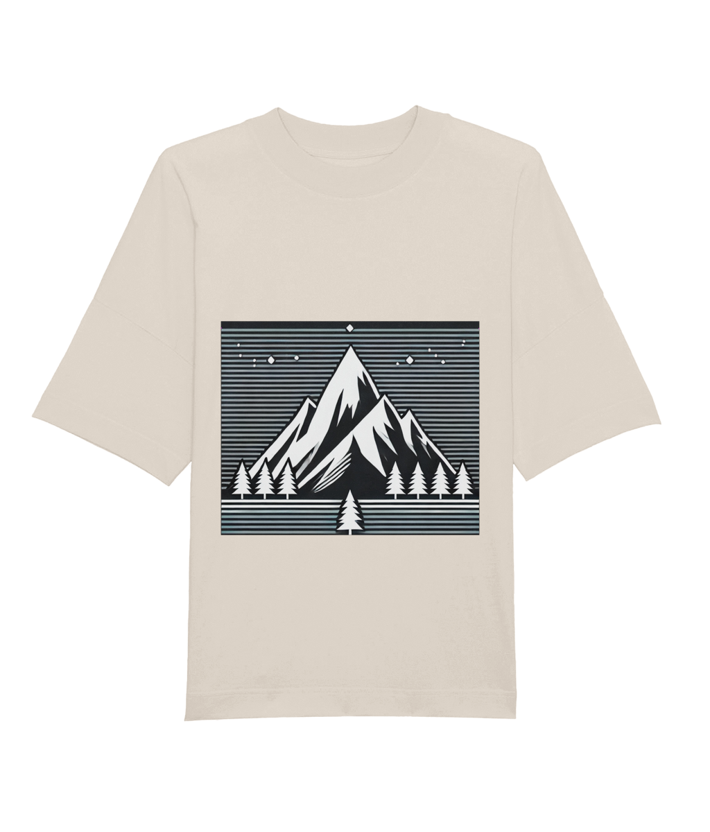 Blaster Organic Snowy Mountain T-Shirt DS