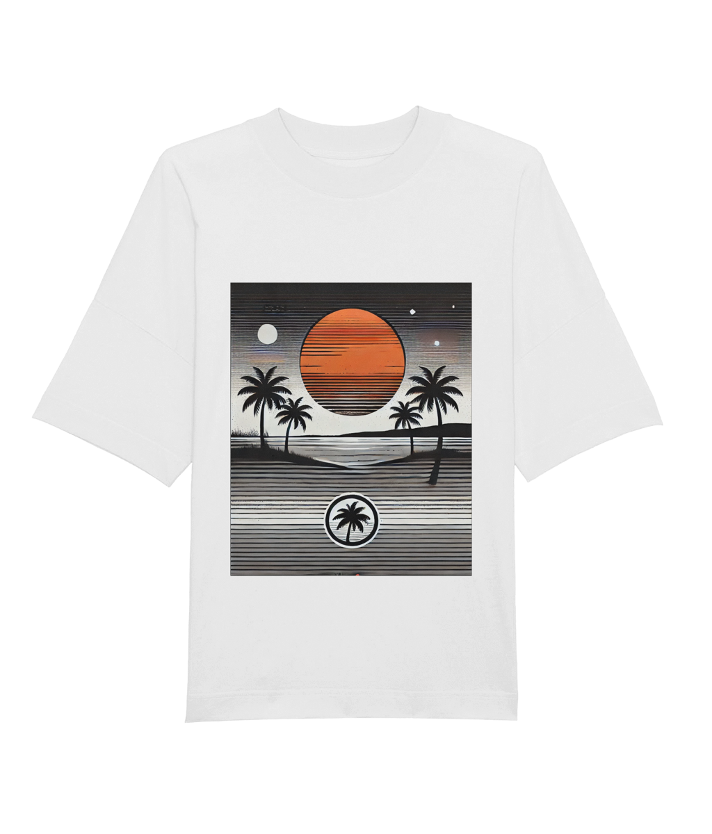 Blaster Organic Beach Scene T-Shirt