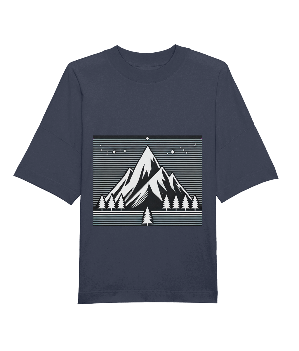 Blaster Organic Snowy Mountain T-Shirt DS