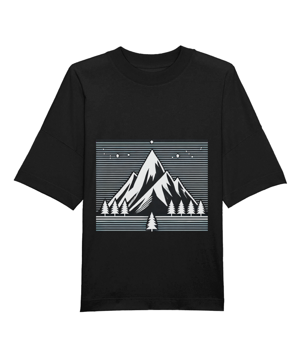 Blaster Organic Snowy Mountain T-Shirt DS