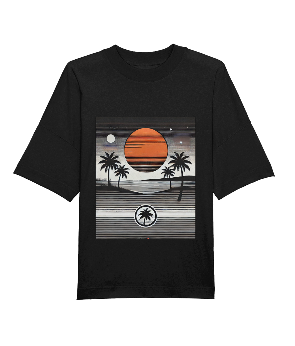 Blaster Organic Beach Scene T-Shirt