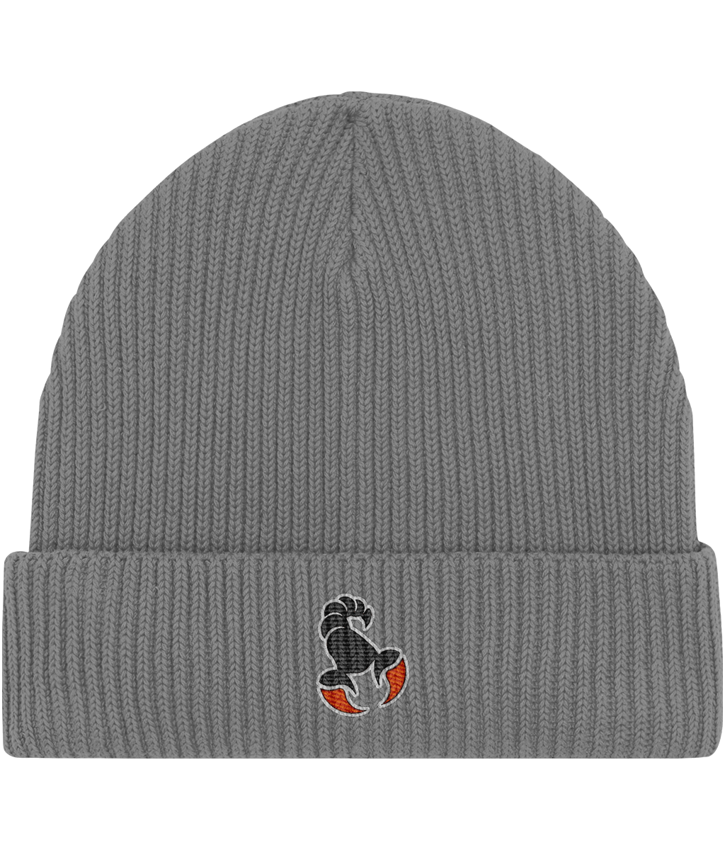 DS Fisherman Beanie | Embroidered scorpion-outlined