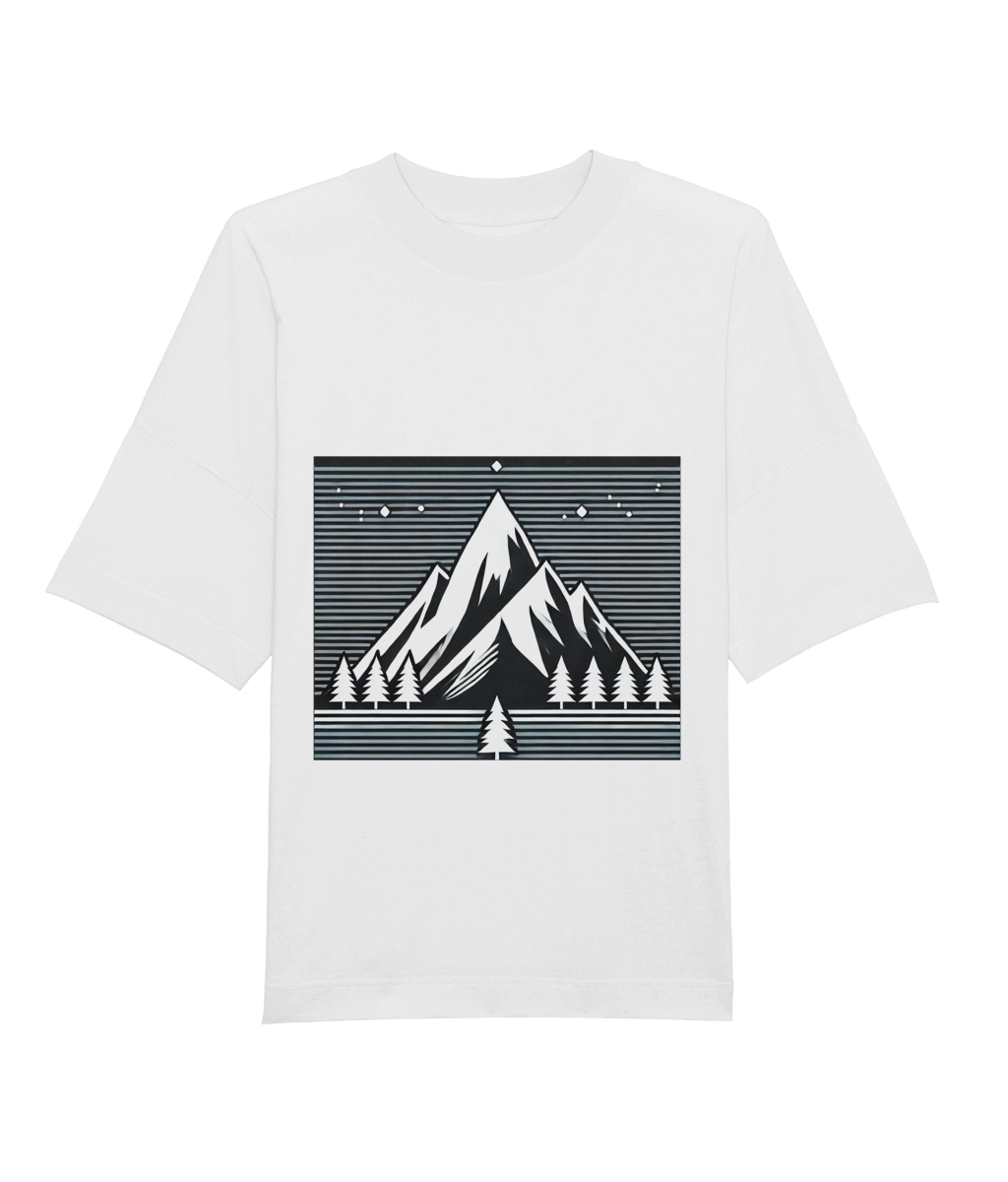 Blaster Organic Snowy Mountain T-Shirt DS