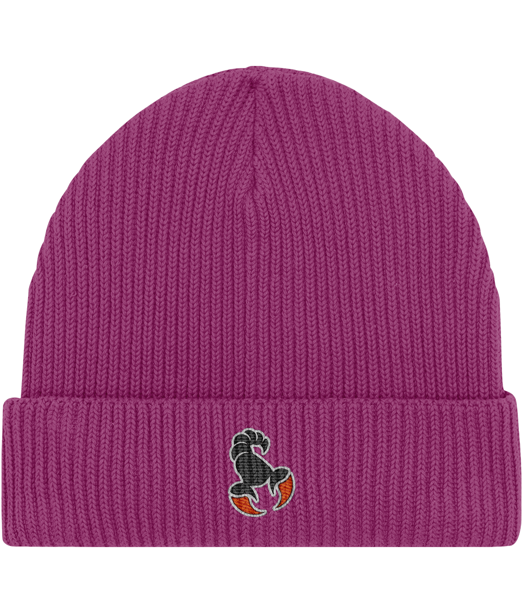 DS Fisherman Beanie | Embroidered scorpion-outlined